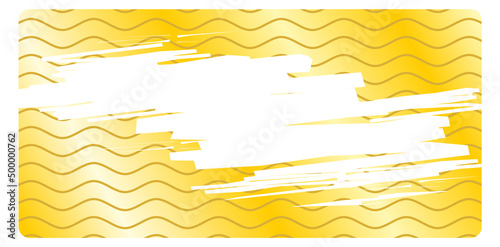 Instant lottery scratch field template. Blank card