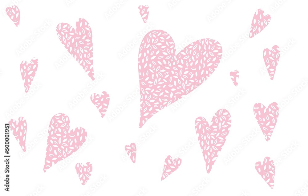 Romantic decorative background perfect for Valentine's