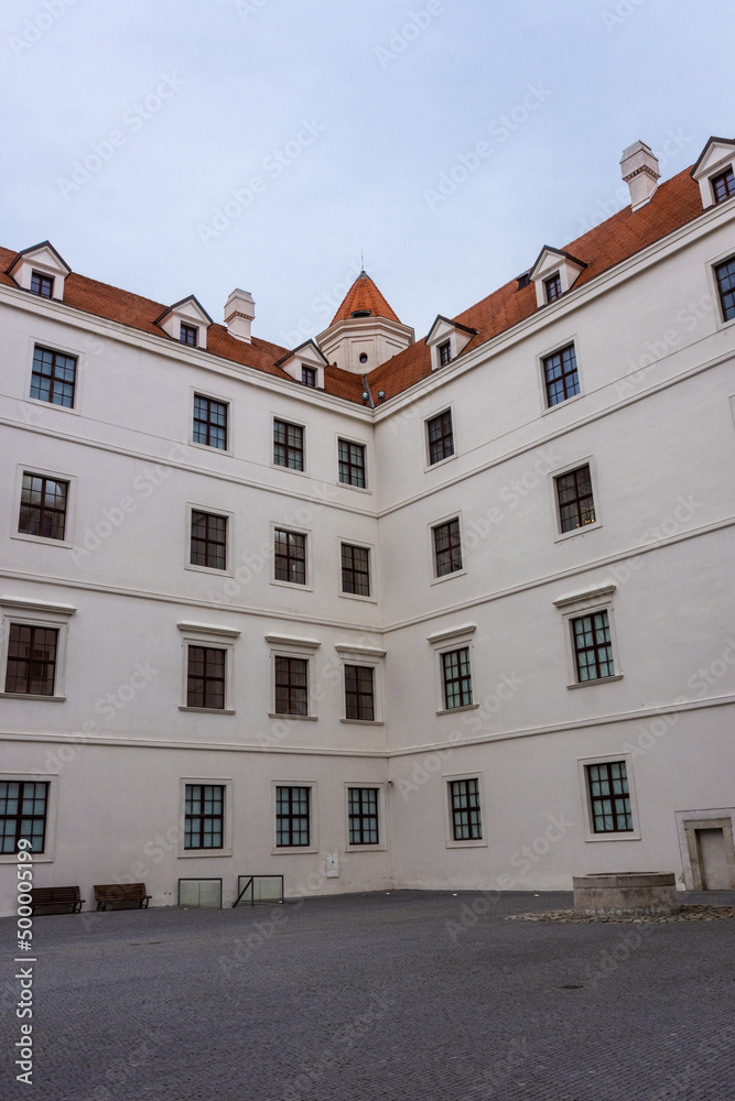 The white castle of Bratislava, Slovakia The white castle of Bratislava, Slovakia