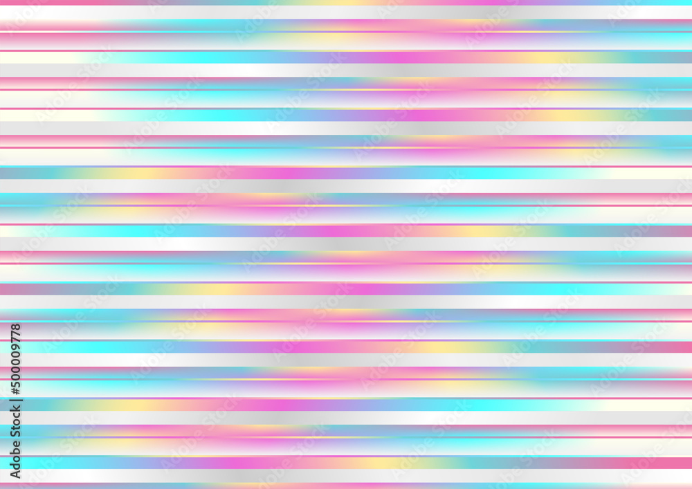 Holographic glossy stripes geometric abstract tech background. Vector art colorful design Holographic glossy stripes geometric abstract tech background. Vector art colorful design