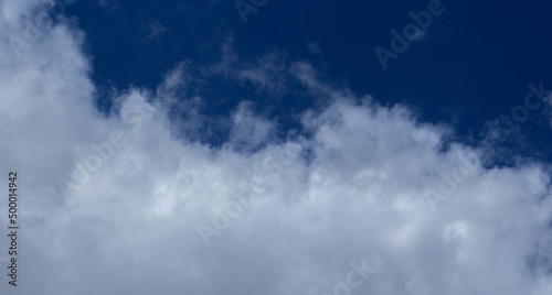 blue sky with clouds