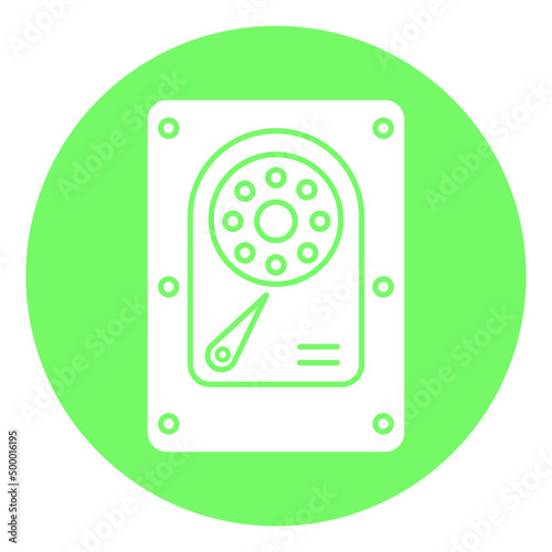 Hard disk Vector icon which is suitable for commercial work

