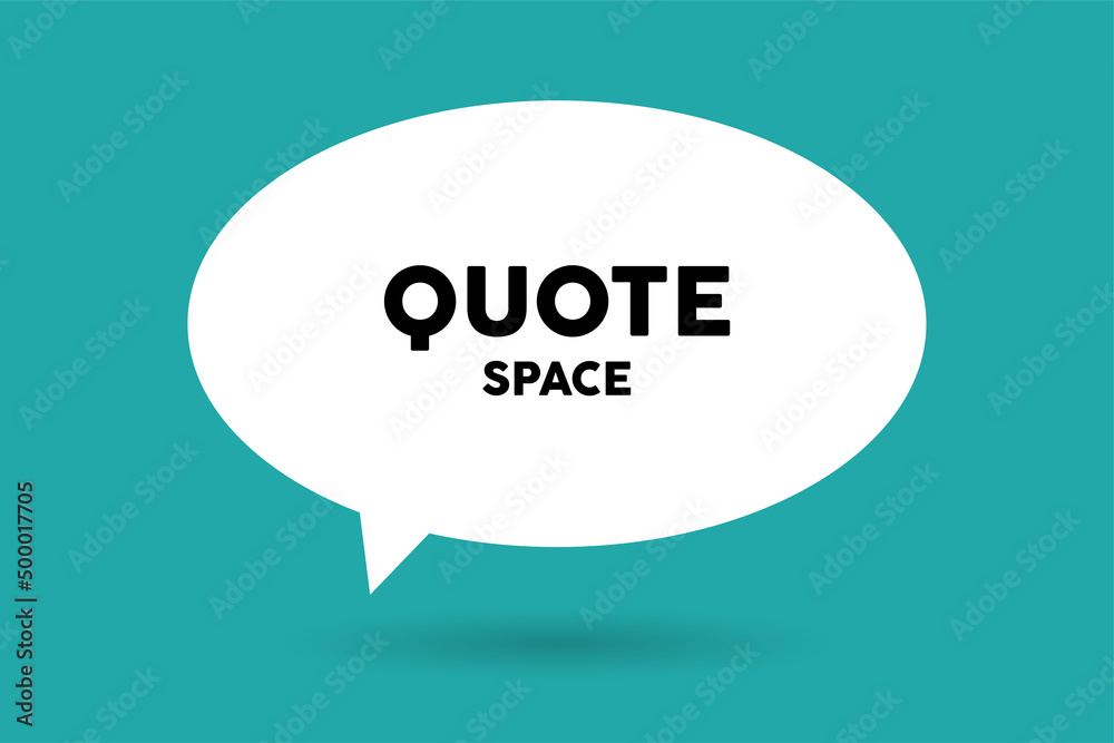 Banner, speech bubble, poster and sticker concept with sample text. white bubble message template design on green background. Vector Illustration. Banner, speech bubble, poster and sticker concept with sample text. white bubble message template design on green background. Vector Illustration.
