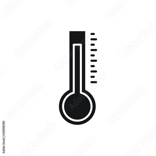 thermometer high weather vector for icon symbol web illustration