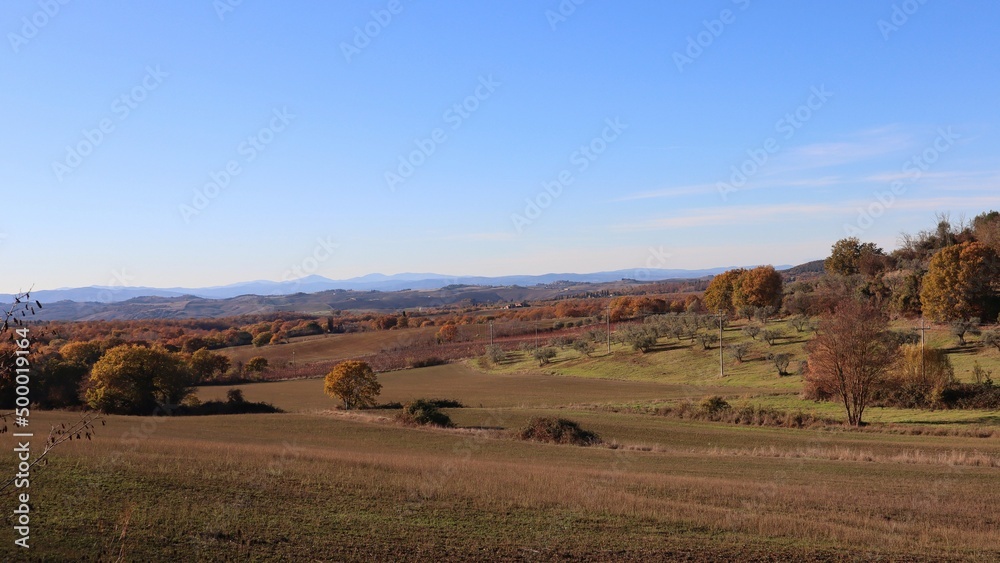 autumn in the mountains