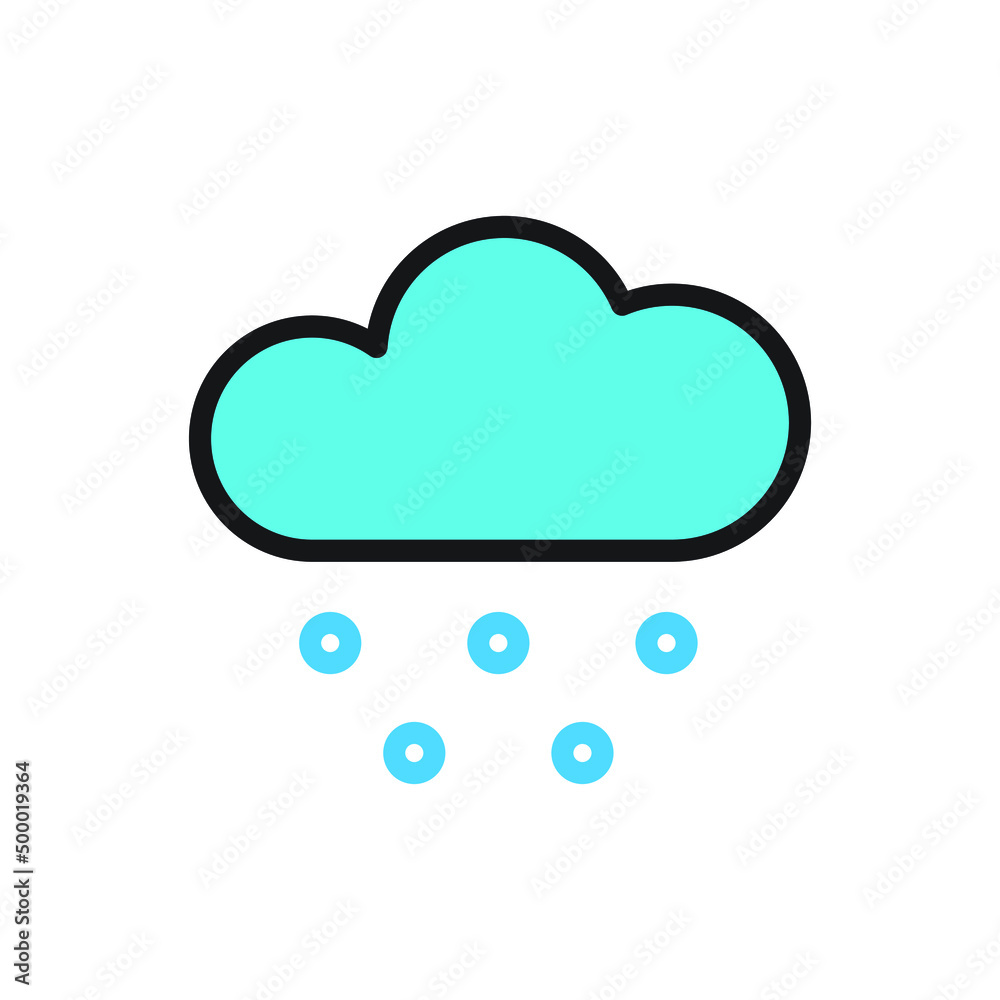 snow weather vector for icon symbol web illustration snow weather vector for icon symbol web illustration