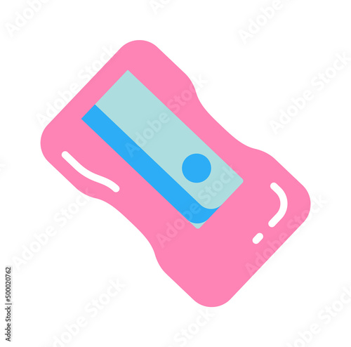 Sharpener icon. Back to School. Vector illustration