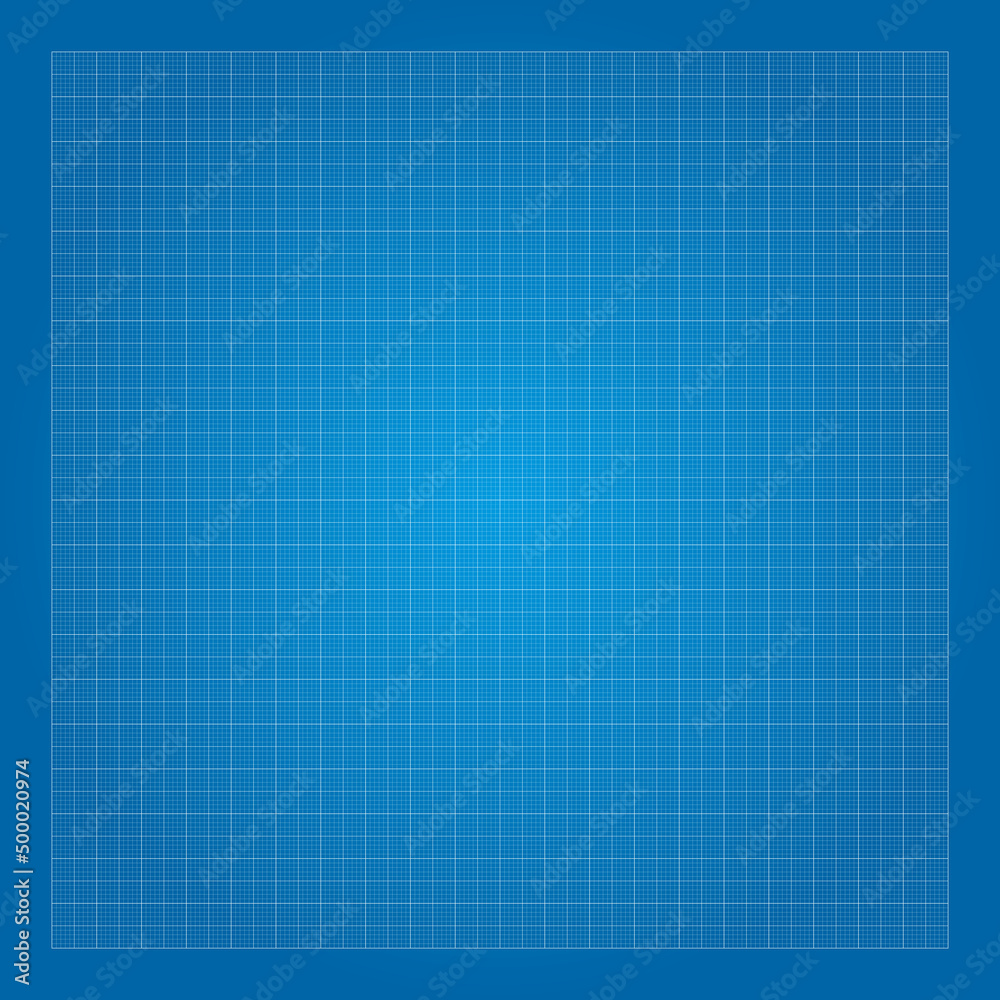 vector-illustration-blue-plotting-graph-paper-grid-background-grid