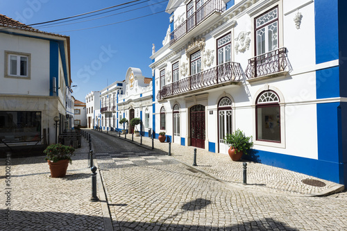 Cultural center Jaime Lobo E Silva, Ericeira city center, Lisbon Coast, Portugal photo