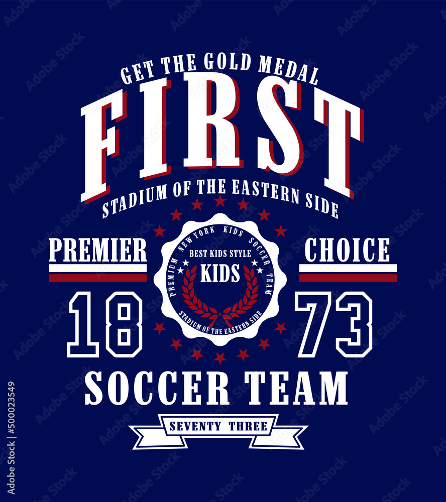 College sports team style design College sports team style design