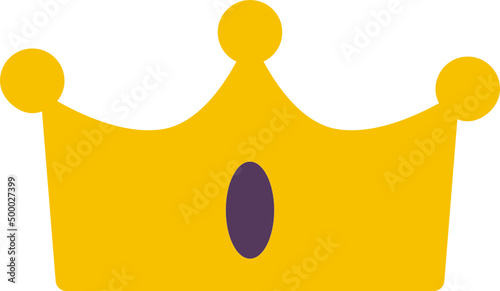Crown flat icon