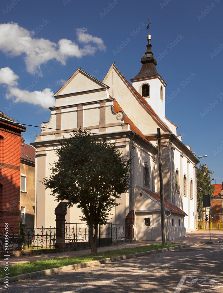 Roman Catholic church of Holy Spirit in Zagan. Poland
