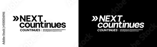 Modern Bold Font. Upper case Lower case Typography urban style alphabet fonts for fashion, sport, technology, digital, movie, logo design, vector illustration