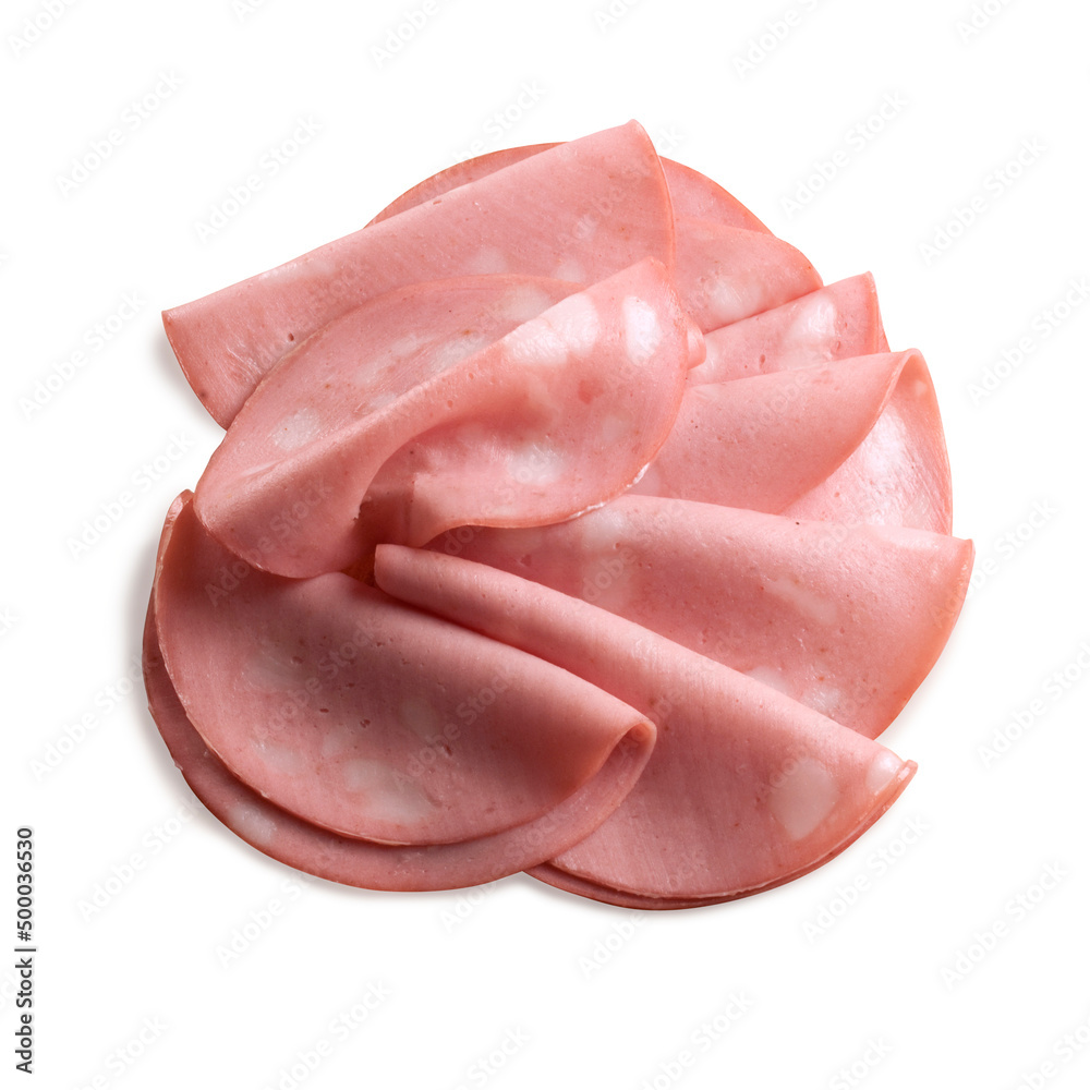 mortadella di bologna, an Italian culinary specialty based on pork
mortadella di bologna, an Italian culinary specialty based on pork