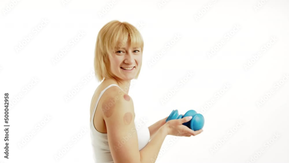 Chinese Cupping Massage Results On Skin Using A Vacuum And Chinese Bubbles. Chinese Cupping Massage Results On Skin Using A Vacuum And Chinese Bubbles.