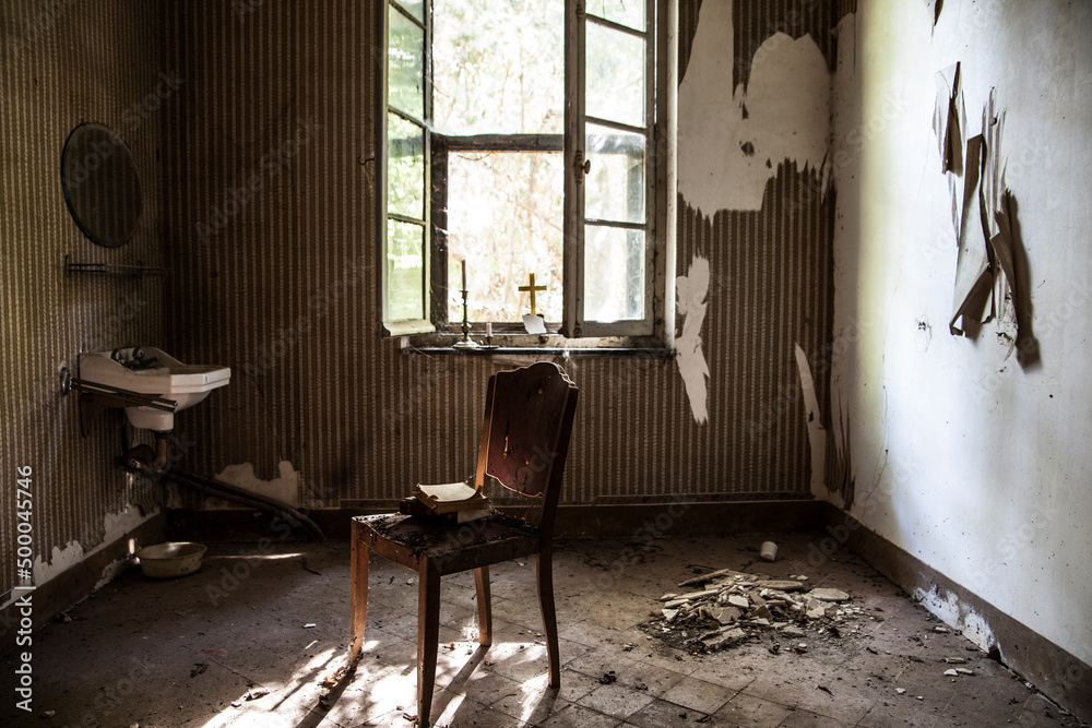 Photographie de maison abandonnée Photographie de maison abandonnée