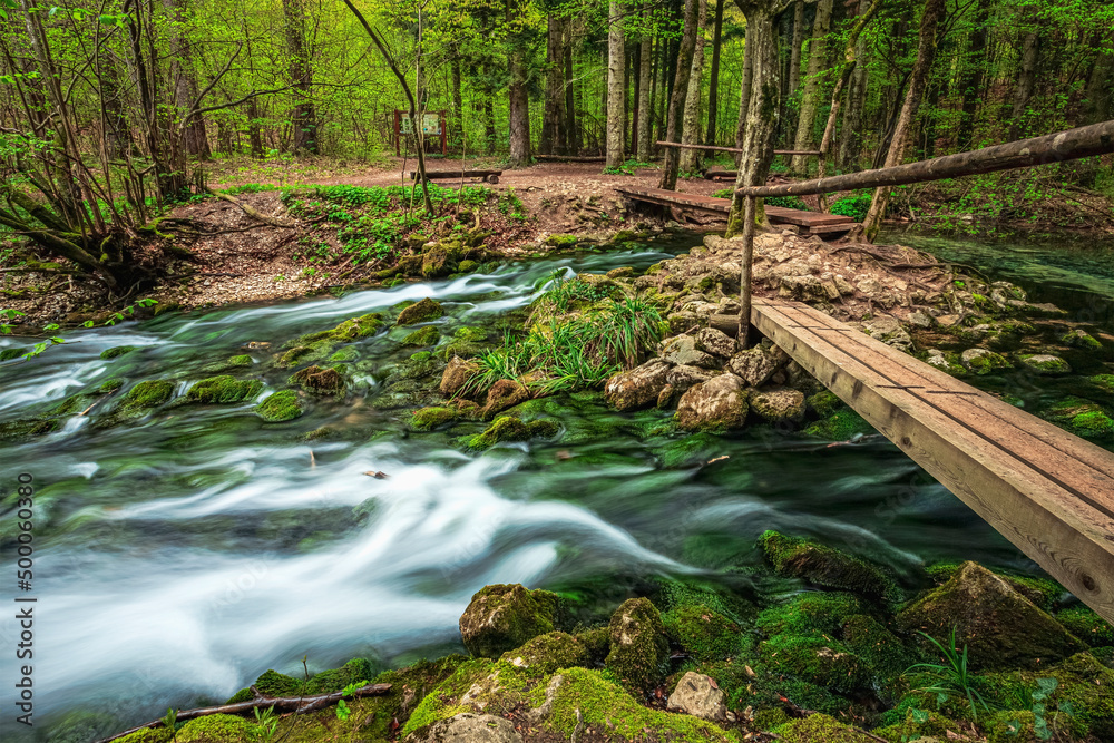 Obraz premium Ochiul Beiului pound, Romania