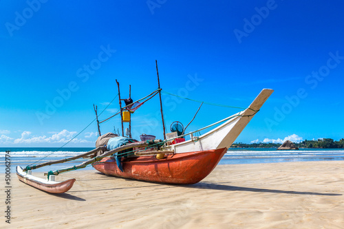 Fishing boat in Sri Lanka
