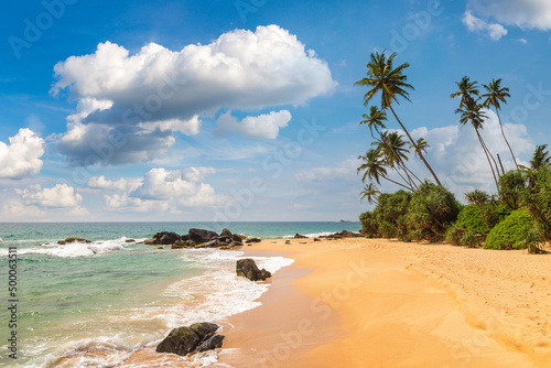 Ambalangoda Beach in Sri Lanka