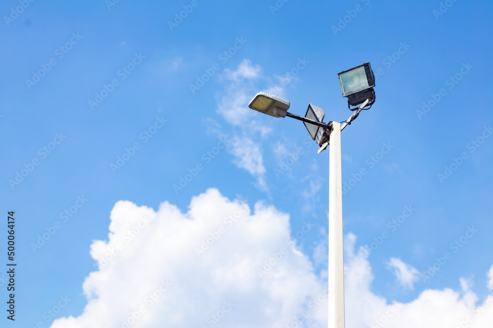 solar panels pole for safe energy. so sport light used energy from solar cell panels. solar cell lighting for street. solar panels pole for safe energy. so sport light used energy from solar cell panels. solar cell lighting for street.
