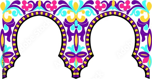 Floral pattern. wood carving pattern