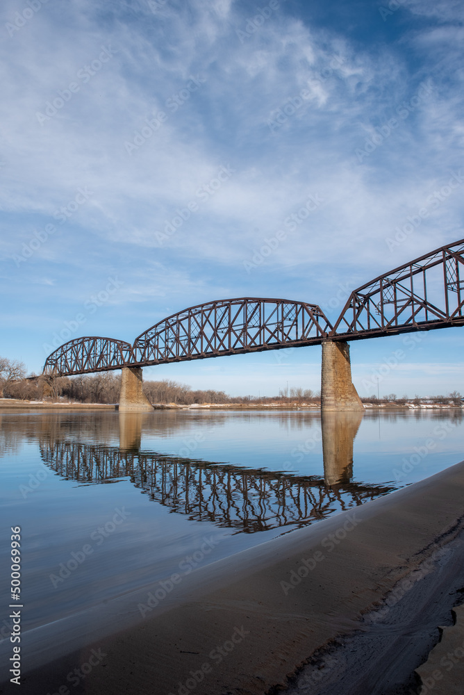 Obraz premium bridge over the river thames