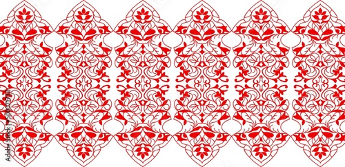 Floral pattern. carving wood pattern
