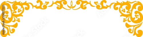 Floral pattern. carving wood pattern