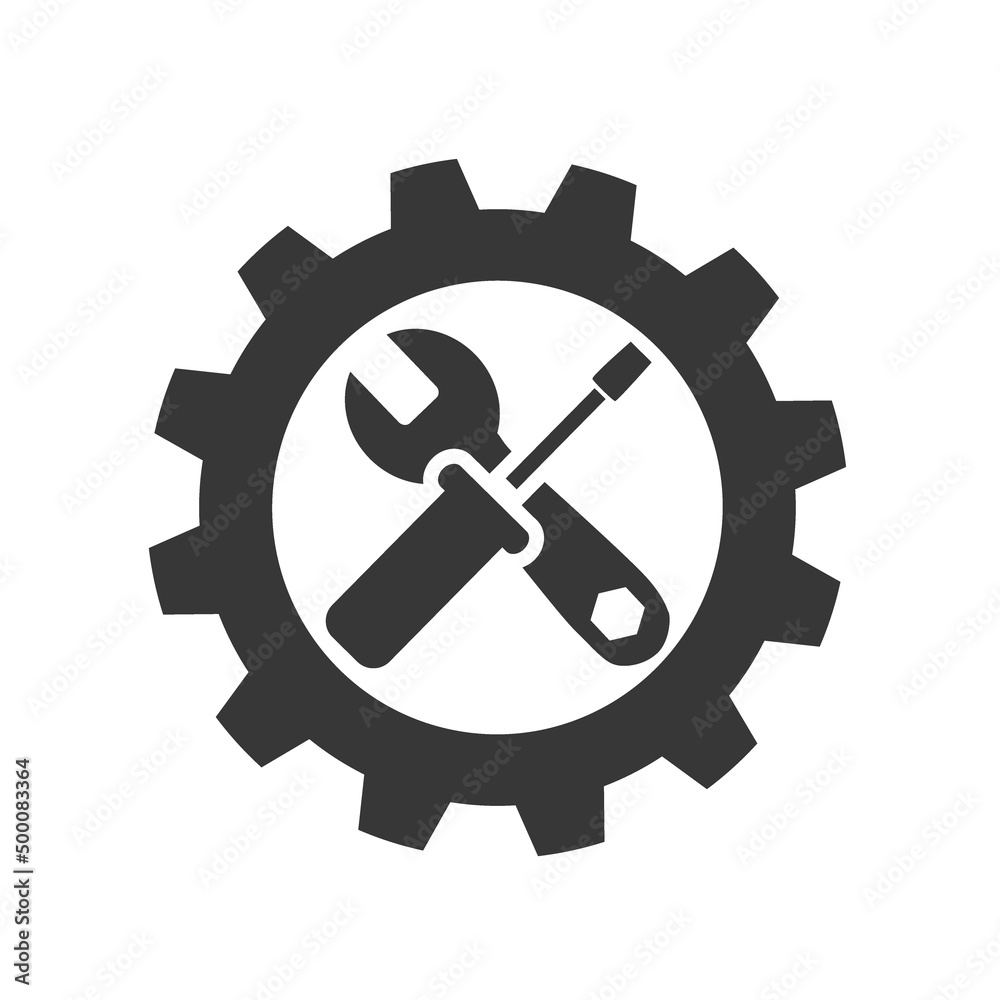 icon maintenance and servicing vector illustration icon maintenance and servicing vector illustration