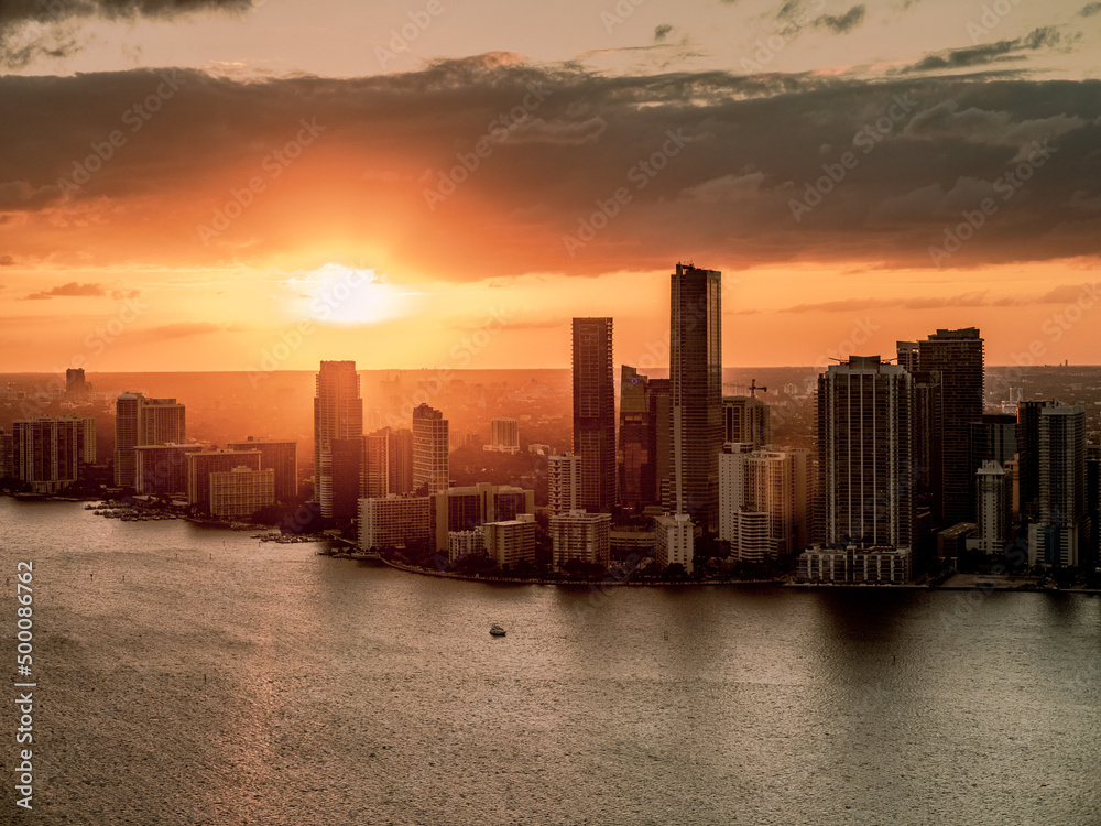 custom made wallpaper toronto digitalsea, Miami, Fort Lauderdale, aerial, blue, green, ocean