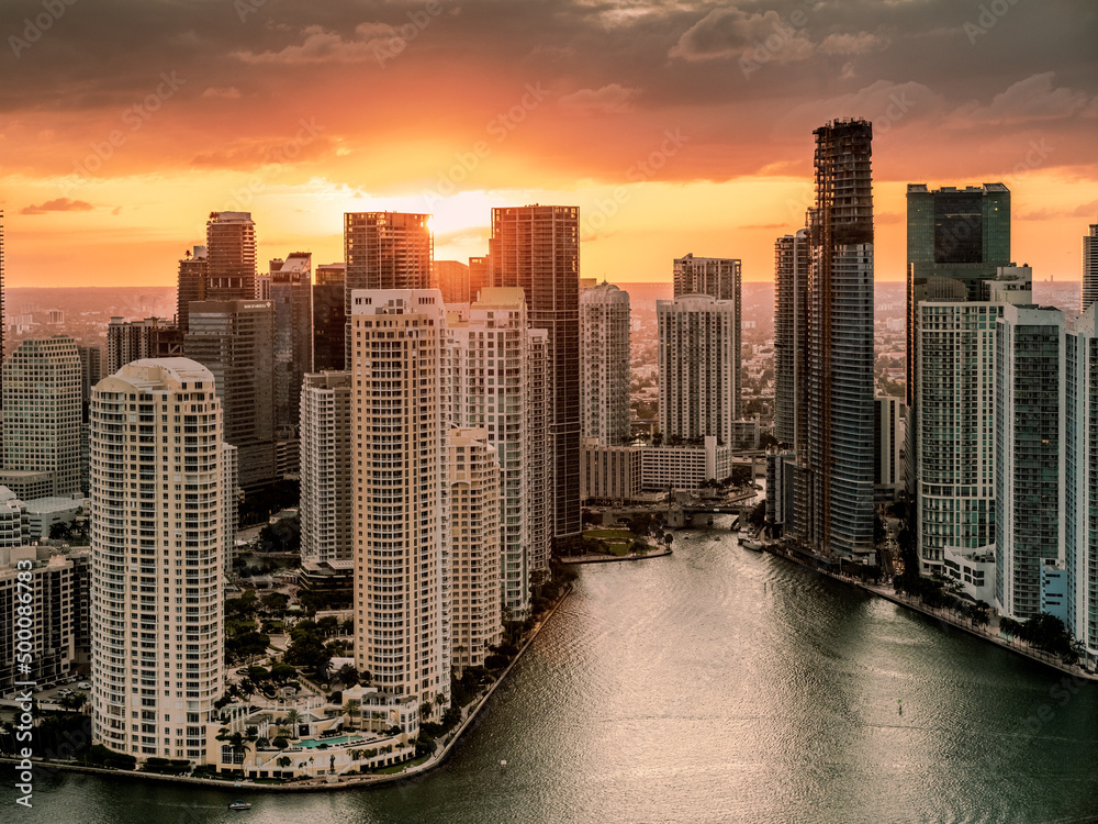 custom made wallpaper toronto digitalsea, Miami, Fort Lauderdale, aerial, blue, green, ocean