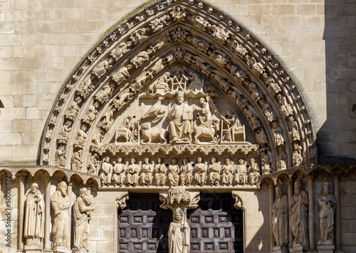 burgos cathedral, castilla y leon, spain.