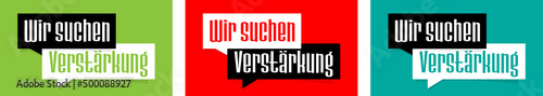 Wir suchen Verstärkung