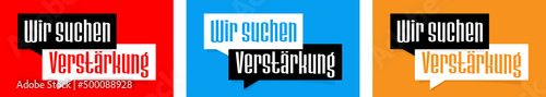 Wir suchen Verstärkung