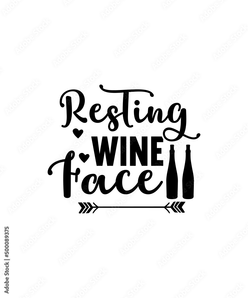 Wine Quotes SVG Bundle, wine glass SVG file, wine saying SVG, wine