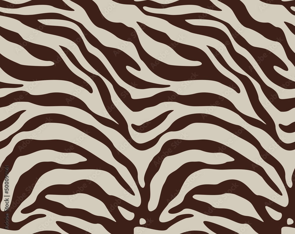 zebra pattern vector seamless print background.