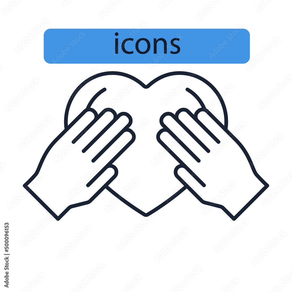 honesty icons  symbol vector elements for infographic web