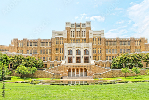 Quadro su tela Little Rock, Arkansas Central High School is recognized for the role it played i