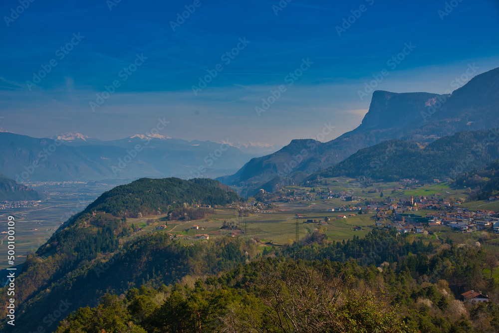 Landschaft in Südtirol nahe Meran