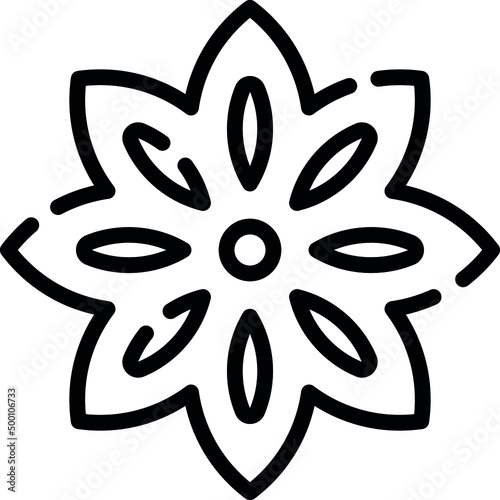 Star anise is the small brown star-shaped pungent fruit of a Chinese