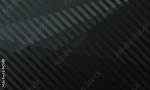 Geometric, gradient diagonal striped background in black and gray; good for slides, corporate media, wallpaper and meeting backgrounds.