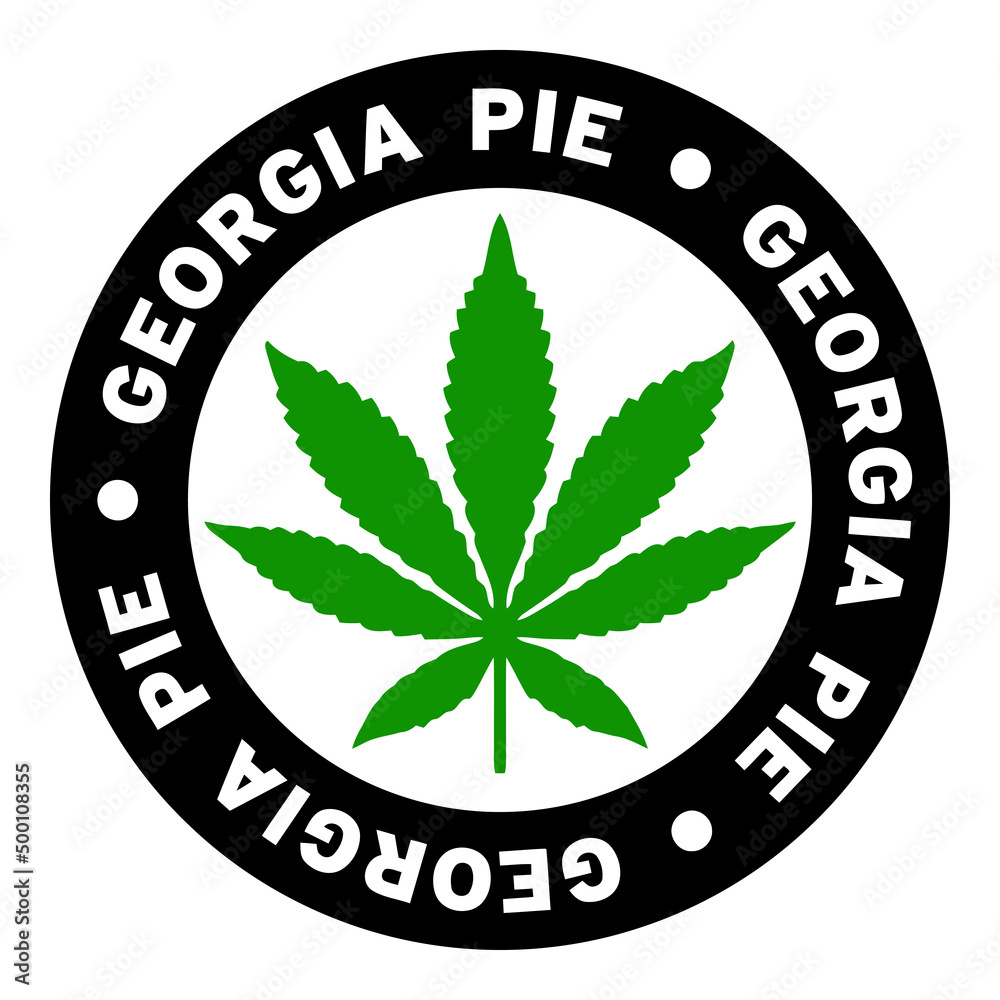 Round Georgia Pie Marijuana Strain Clipart Round Georgia Pie Marijuana Strain Clipart
