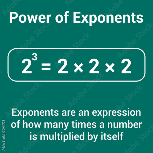 power of exponents definition and example