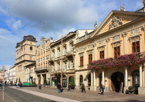 Historical buildings in Old Town of Kosice, Slovakia	