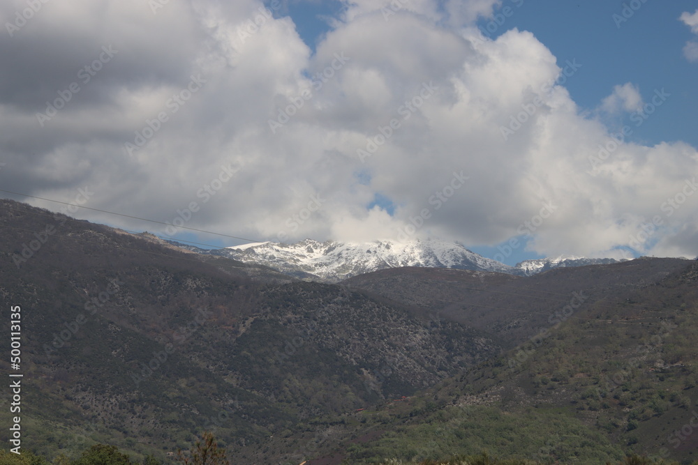 Nieve en la Sierra de Gredos