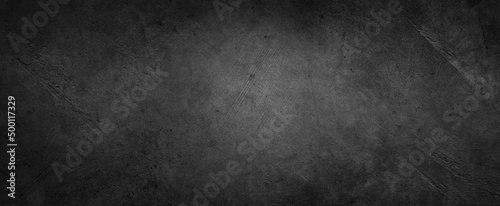 Black textured dark concrete background