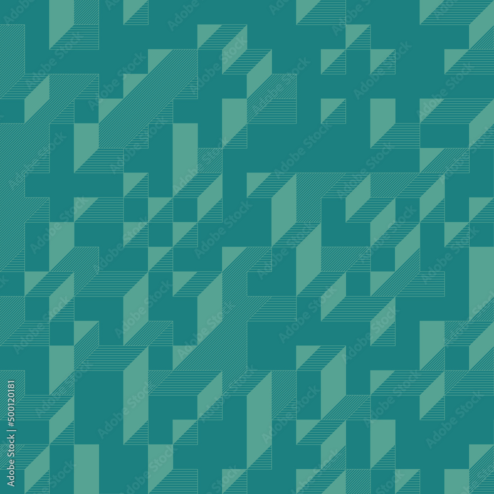Implementation of Edward Zajec’s “Il Cubo” from 1971. Essentially a Truchet tile set of 8 tiles and rules for placement art illustration Implementation of Edward Zajec’s “Il Cubo” from 1971. Essentially a Truchet tile set of 8 tiles and rules for placement art illustration