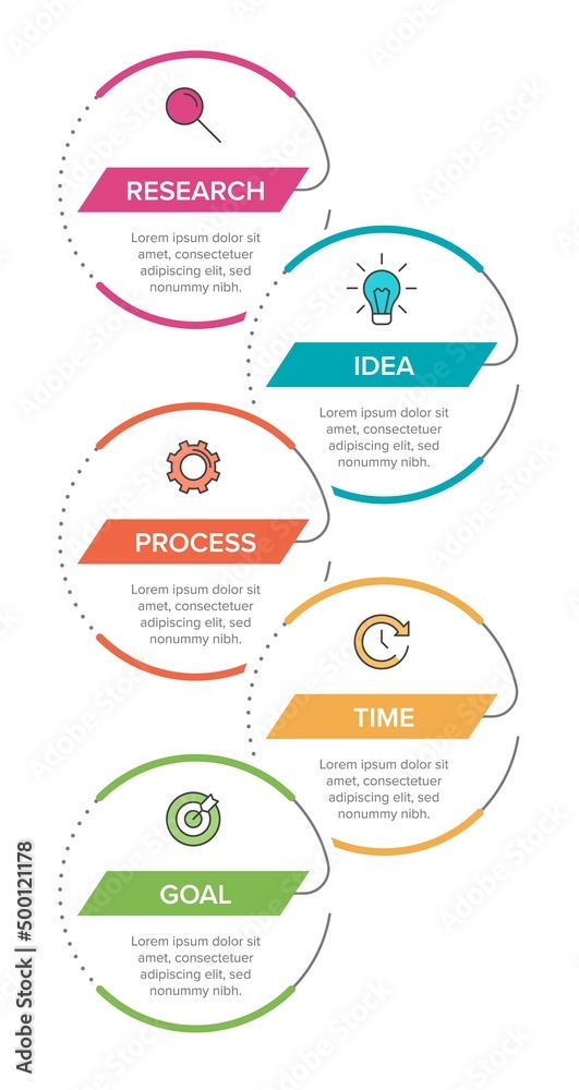 Vertical infographic design with icons and 5 options or steps. Thin line. Infographics business concept. Can be used for info graphics, flow charts, presentations, mobile web sites, printed materials. Vertical infographic design with icons and 5 options or steps. Thin line. Infographics business concept. Can be used for info graphics, flow charts, presentations, mobile web sites, printed materials.
