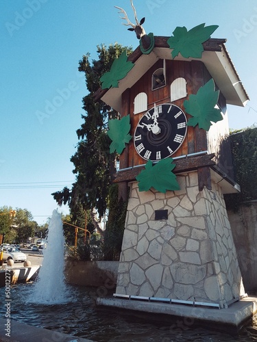 Принти на полотні old clock tower (Villa Carlos Paz,Córdoba,Argentina)