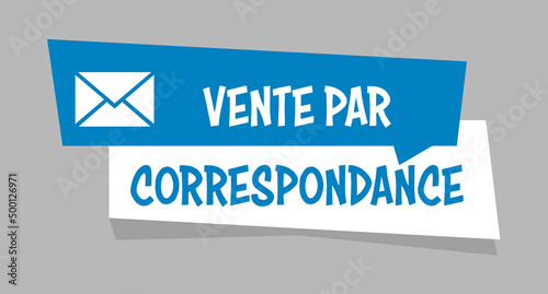 Logo vente par correspondance.